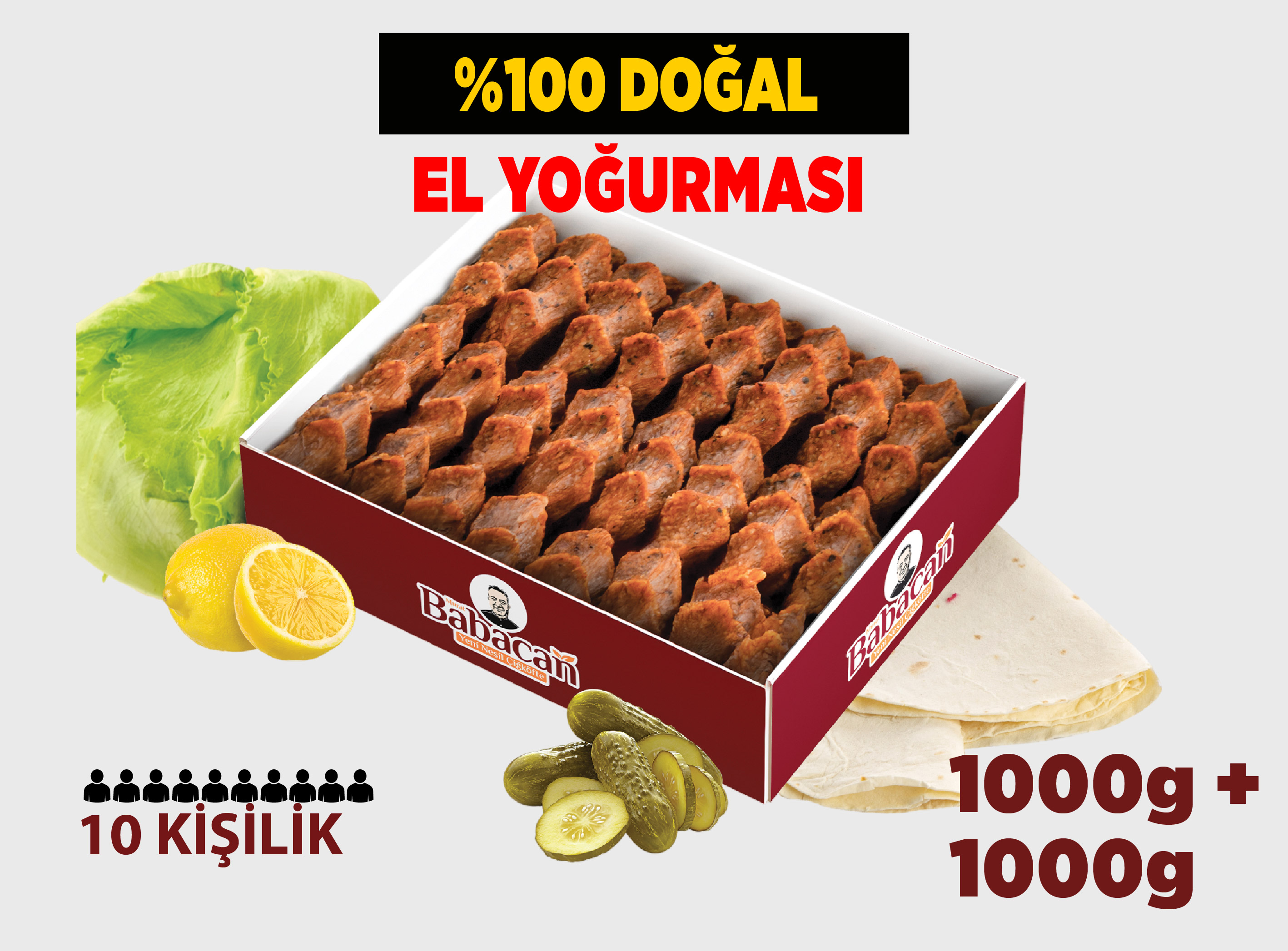 Geleneksel Sunum Çiğköfte 1000+1000 GR.